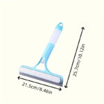 Silicone Glass Cleaner Squeegee for Shower Window & Bathroom Use - Image 5