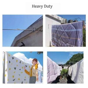 Stainless Steel Clothesline Rope Price in Bangladesh Heavy Duty PVC Coated Drying Wire
