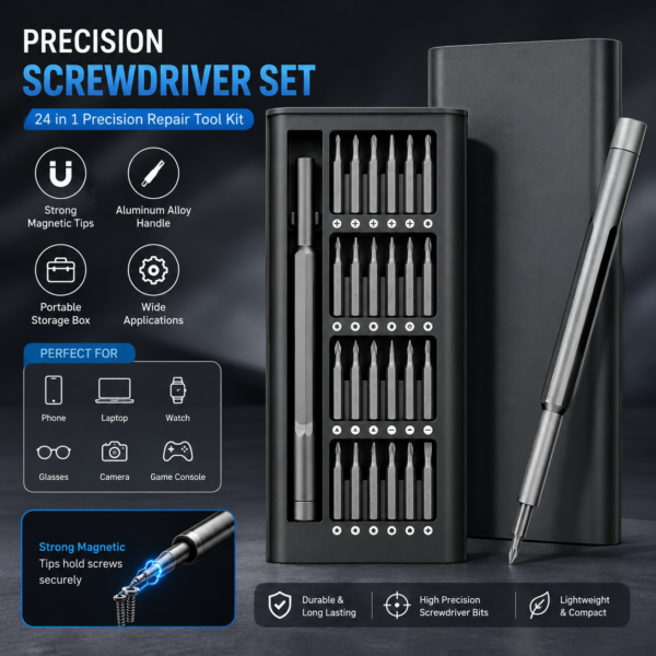 24-in-1 Precision Screwdriver Set
