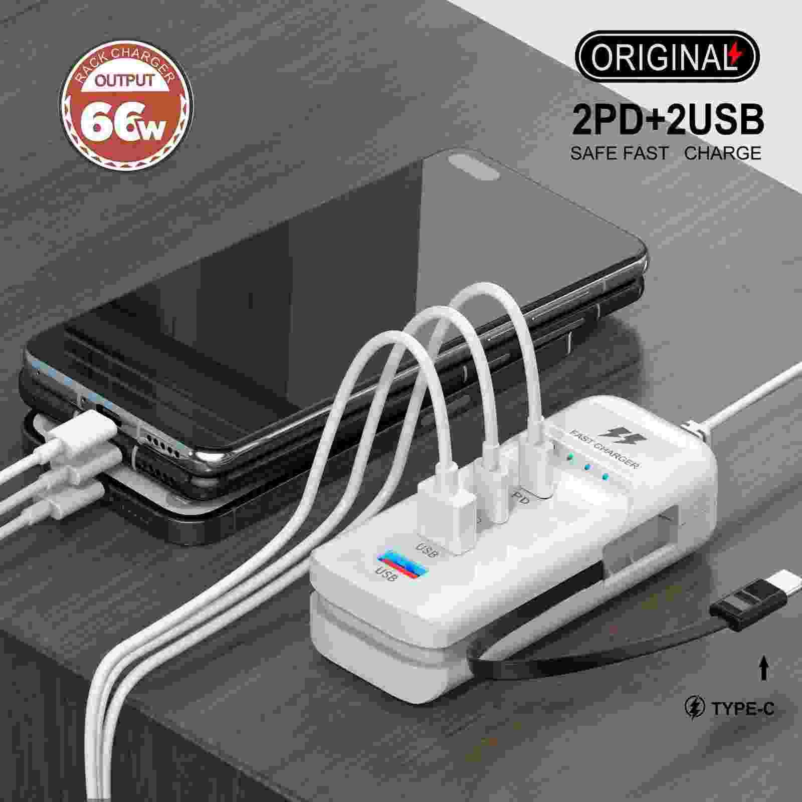 6aae64fde03f9-40kb 66W USB Fast Charging Type-C Wall Charger