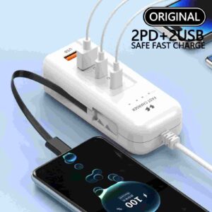 66W USB Fast Charging Type-C Wall Charger