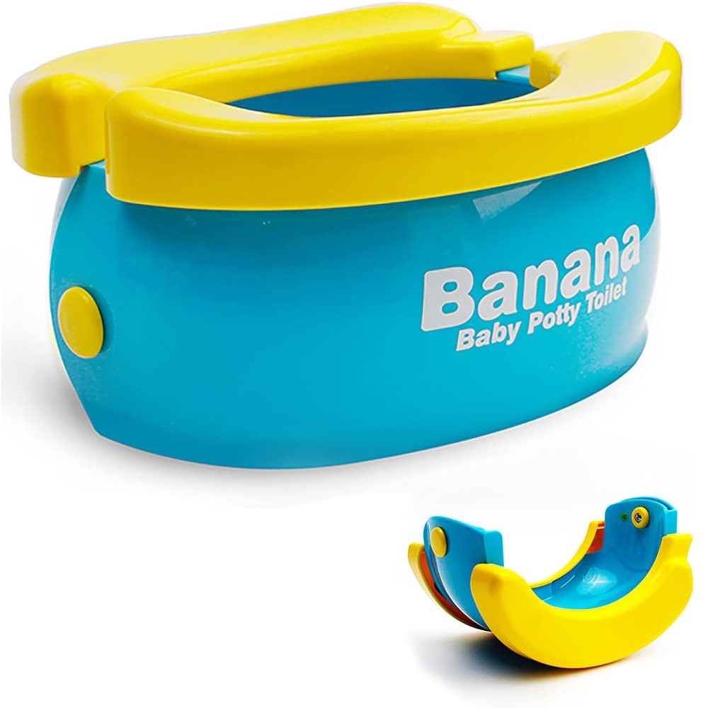 Portable potty for kids with foldable design for travel