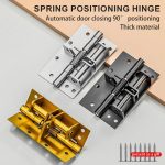 3-in-1 Automatic Self-Closing Door Hinges with 90-Degree Positioning - Image 3